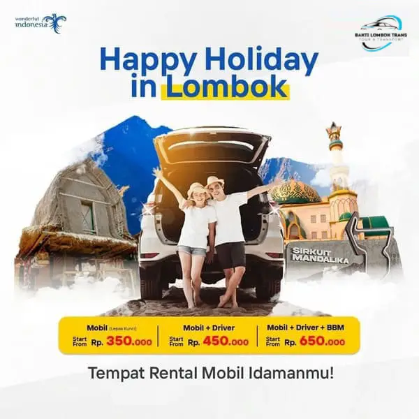 Sewa Mobil di Lombok